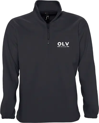 Veste polaire semi-zip OLV Motors
